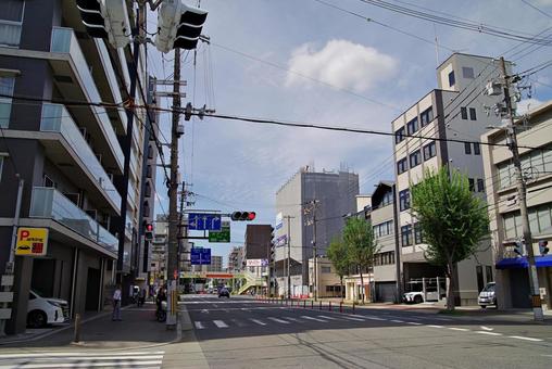 国道２号線中海老江交差点付近 国道２号線,中海老江,２丁目の写真素材