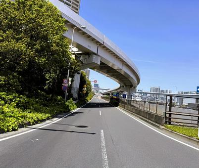 2025年春 昼間の東京江東区の風景 2025年春 昼間の東京江東区の風景 ビル群,台場エリア,アーバンの写真素材