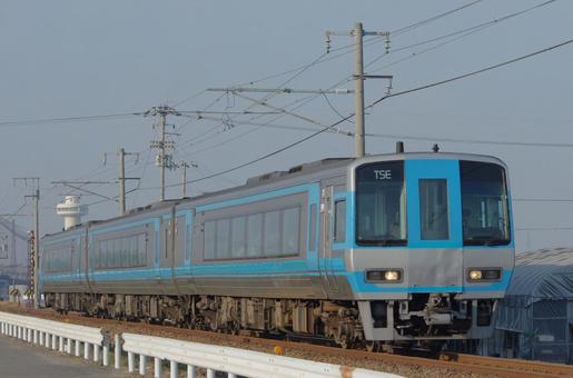 2000系試作車『TSE』 鉄道,電車,jr四国の写真素材