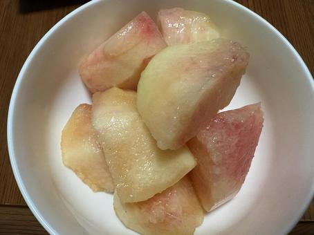白桃 白桃の写真