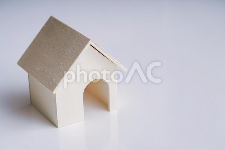 木製の家 ビジネス,税金,背景の写真素材