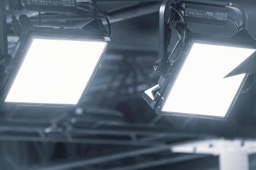 スタジオライトのイメージ スタジオ,ライト,照明の写真素材