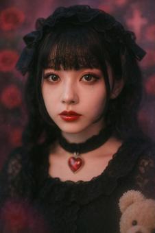 地雷系ポートレート 地雷系ポートレートの写真