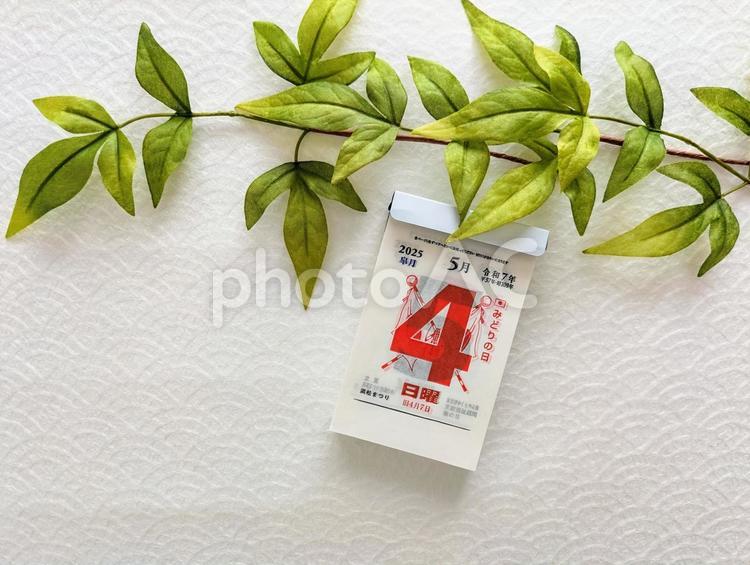 背景素材（みどりの日）11 みどりの日,5月,5月4日の写真素材