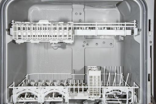 食器が入っていない卓上型食器洗い乾燥機 食器洗い,乾燥機,食洗器の写真素材