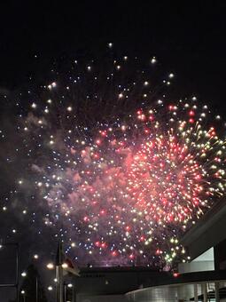 花火 花火,カラフル,ハナビの写真素材
