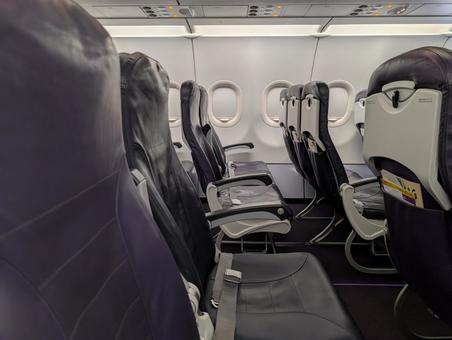 機内 機内 飛行機,機内,航空機の写真素材