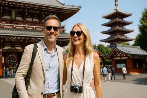 インバウンド・富裕層外国人観光客・観光地 インバウンド・富裕層外国人観光客・観光地の写真
