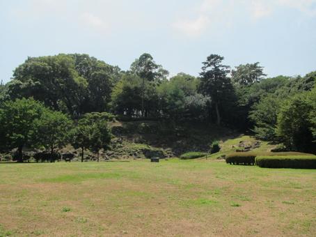 Photo, ishigakiyama castle, toyotomi hideyoshi's "toyotomi hideyoshi castle, toyotomi hideyoshi, 