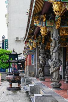 台湾・台北 大龍峒保安宮 台湾・台北 大龍峒保安宮 台湾,台北,大龍峒の写真素材