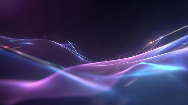 未来技術を思わせる曲線 未来技術を思わせる曲線の写真