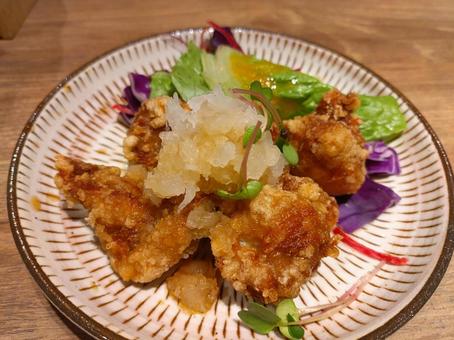 おろし竜田揚げ おろし竜田揚げ,竜田揚げ,大根おろしの写真素材