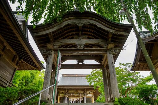 Photo, a shrine, tatekoshi shrine, shrines and temples, 