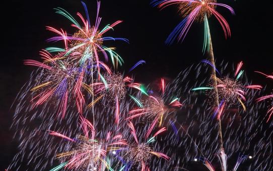 Background material/fireworks, JPG