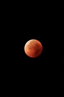 皆既月食 皆既月食 皆既月食,月食,天体ショーの写真素材