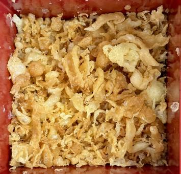 Photo, tenkasu, crunchy, tempura, 