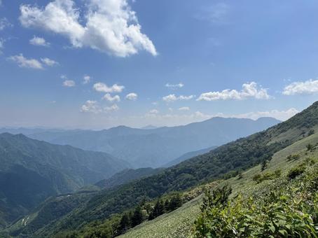 山と空 山と空の写真