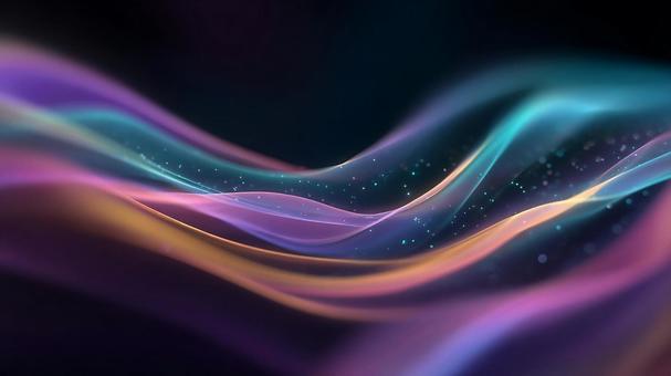 輝く光の流れるライン 輝く光の流れるラインの写真