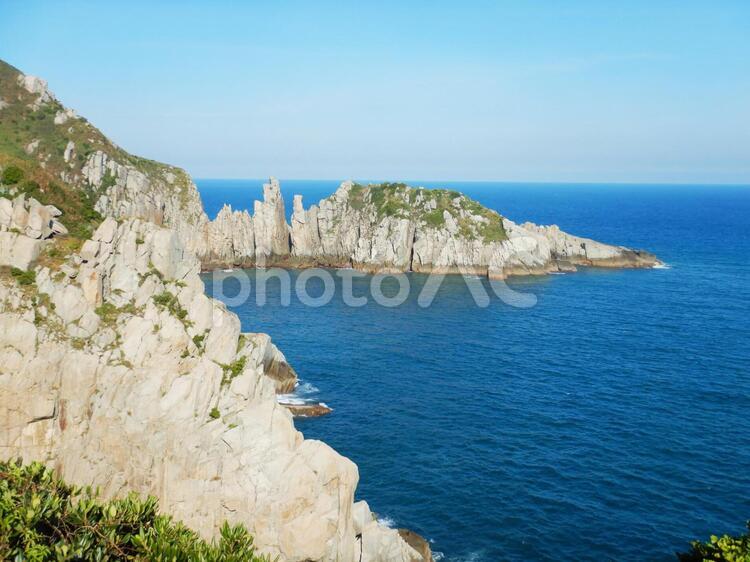 台湾-馬祖 東引_老鼠砂石林 海外,台湾,馬祖の写真素材