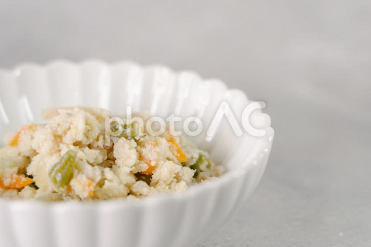 おからの煮物 おからの煮物 おから,おかず,卯の花の写真素材