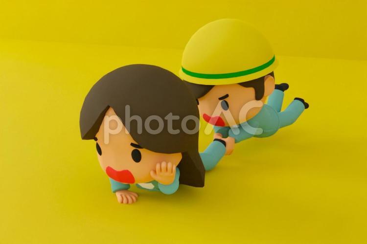 逃げようとする人 出遅れ,放置,ストップの写真素材