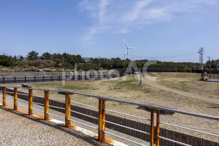 エコパーク16（田原市） 三河湾,田原市,壁紙の写真素材