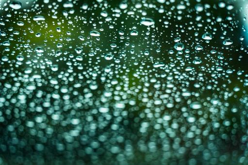 水滴グリーン 水滴,雨粒,waterdropの写真素材
