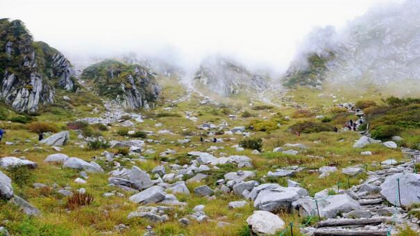 千畳敷カール 千畳敷カール,駒ヶ岳,山岳風景の写真素材