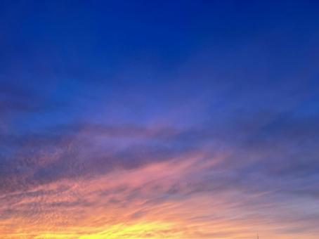 夕焼け空 夕焼け空の写真