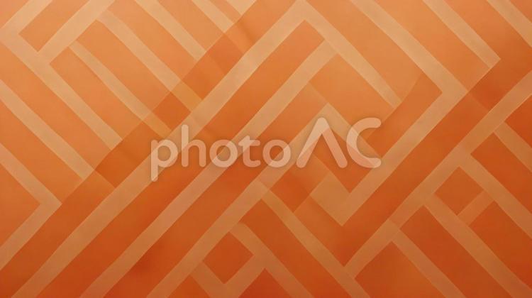 オレンジ色の格子模様 格子模様,テクスチャ,背景の写真素材