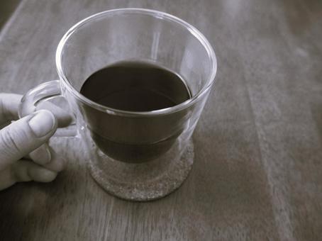 Photo, cup, glass, table, 