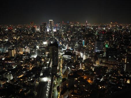 東京夜景 夜景,大都会,アーバンの写真素材