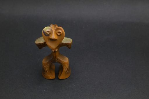 ハート形土偶のイメージ ハート形土偶のイメージの写真
