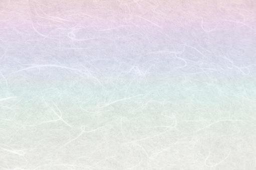 和紙　グラデーションの写真