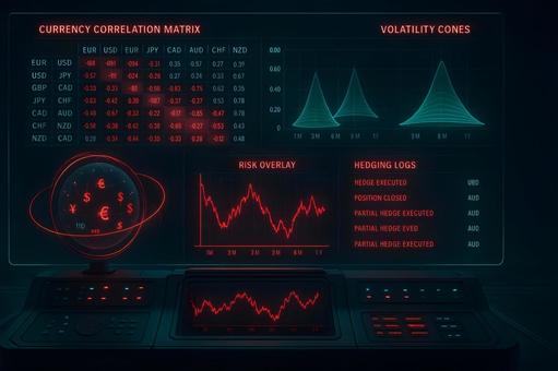 通貨相関ダッシュボードの写真