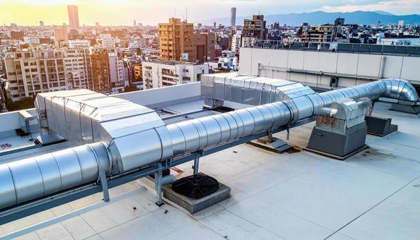 設備配管工事 空調ダクト 設備配管工事 空調ダクトの写真