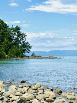 Photo, sea, sky, natural, 