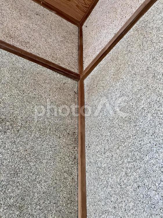 砂壁〜懐かしい時代〜 砂壁,壁,古いの写真素材