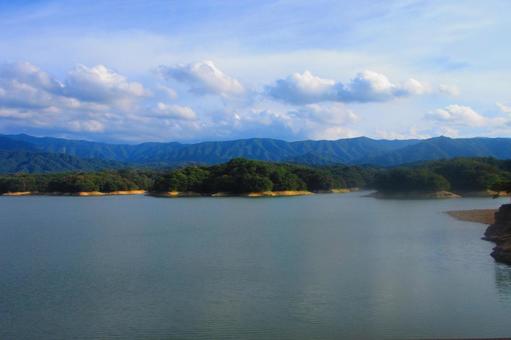 香川県-満濃池 香川県-満濃池の写真