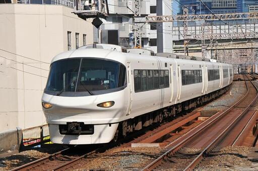 電車 鉄道,電車,線路の写真素材