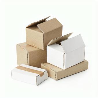 処分　箱　段ボール　山積み ダンボール,引越し,荷物の写真素材