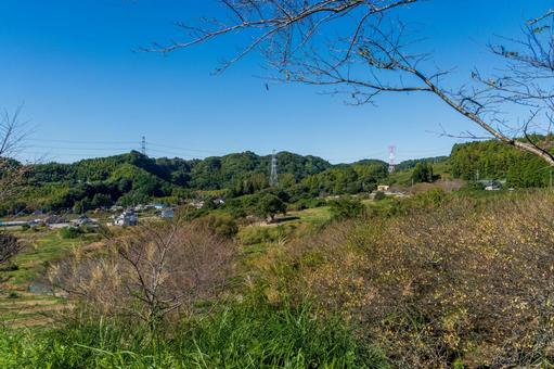 静岡県菊川市　千框(せんがまち)の棚田 日本,静岡県,菊川市の写真素材