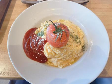 トマトオムライス トマトオムライスの写真