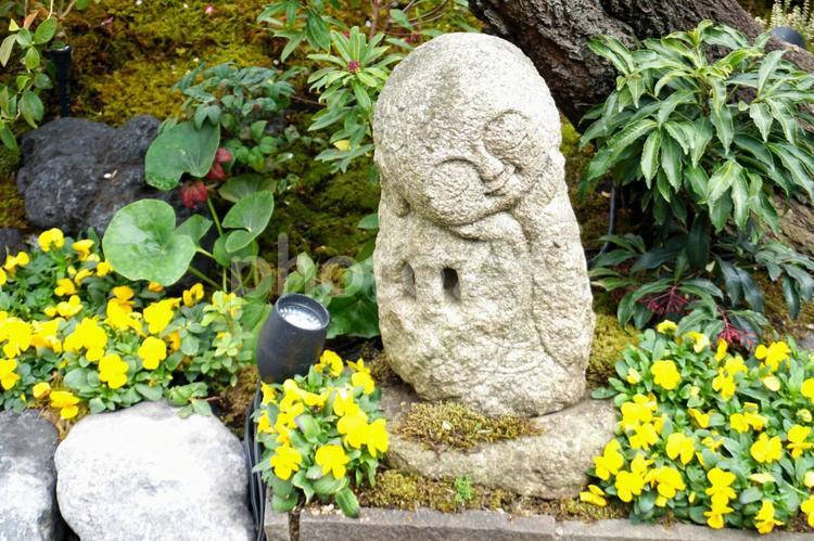 神奈川県長谷寺のお地蔵さん 神奈川県,長谷寺,お地蔵さんの写真素材