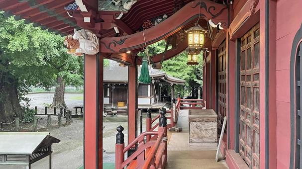 坂東33観音 05番 勝福寺 雨天の堂宇 坂東33観音 05番 勝福寺 雨天の堂宇 勝福寺,飯泉山,堂宇の写真素材
