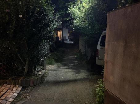 Photo, dark, night, walk, 