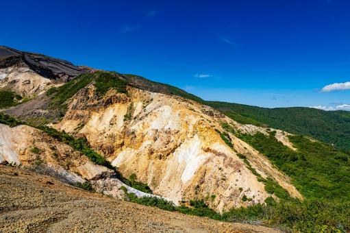 蔵王の風景⑻ 蔵王の風景⑻ 蔵王,山,崖の写真素材