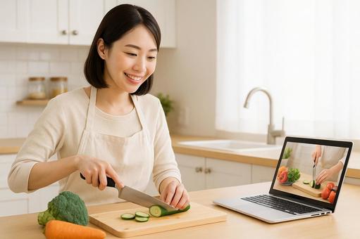 オンラインで簡単おうち料理教室体験 オンラインで簡単おうち料理教室体験の写真