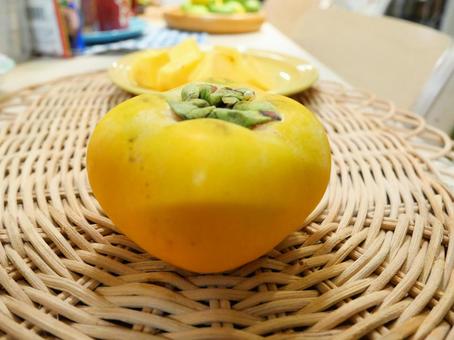 柿 柿 食材,柿,かきの写真素材