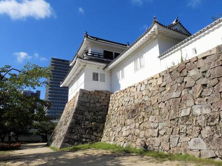 福山城 月見櫓 福山城 月見櫓 福山城,月見櫓,広島県の写真素材